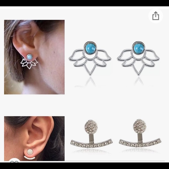 Nine pairs of earrings - Picture 4 of 9